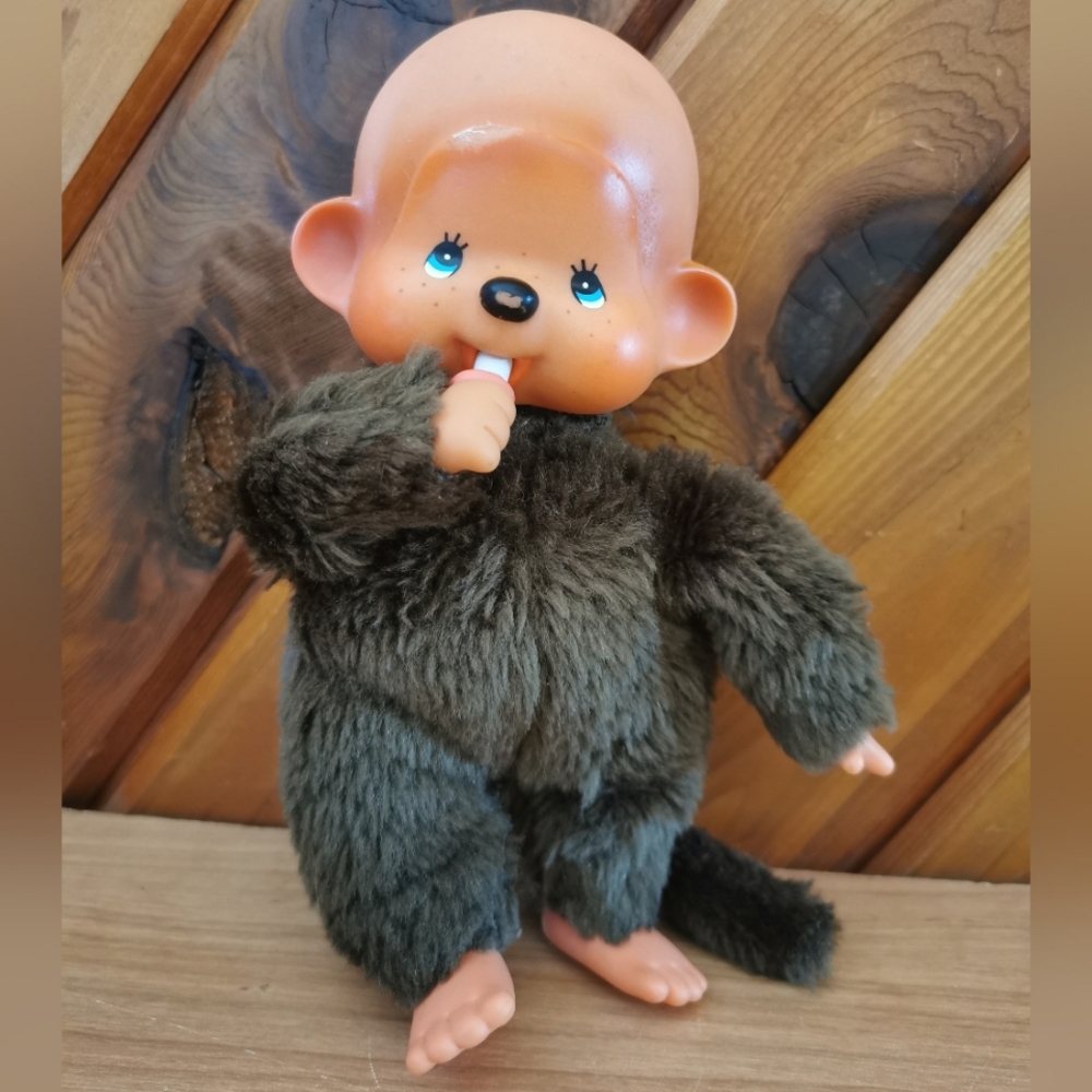 Vintage Monchichi Plush Doll